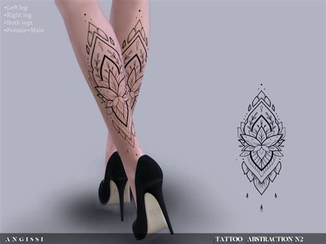 Sims 4 Snake Tattoo