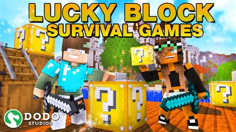 Lucky Block Survival Games By Dodo Studios Minecraft Marketplace Map