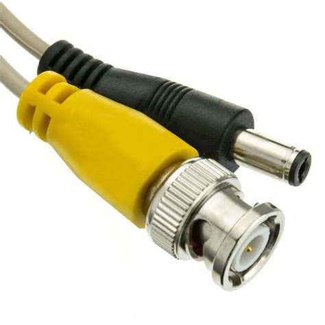 Q See 100 Ft White Video Power Bnc Male Cable W 2 Female Connector 100 645439244993 Ebay