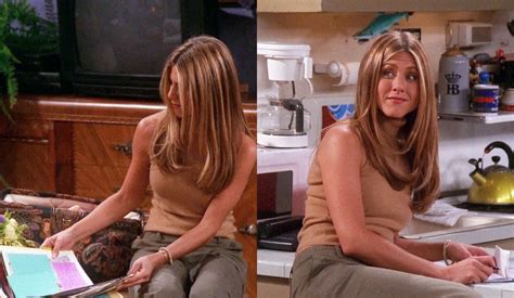Jennifer Aniston Rachel Green You Cant Really See It Here But The