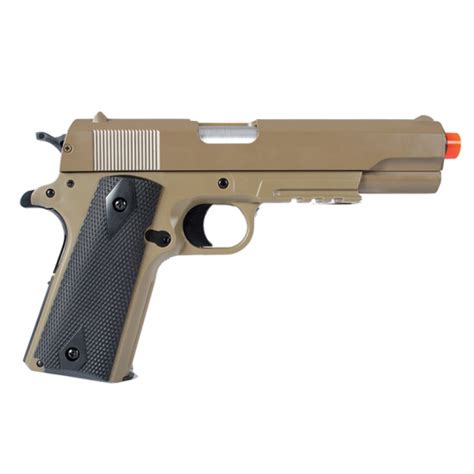 Licensed Colt M A Spring Airsoft Pistol With Metal Slide Fps