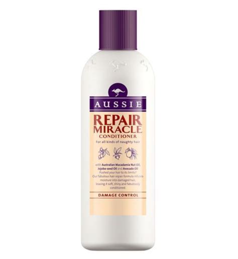 Aussie Conditioner Repair Miracle For All Kinds Of Naughty Hair 400ml Hair Repair Conditioner