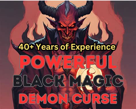 Demon Curse Black Magic Revenge Spell Hex An Enemy Etsy