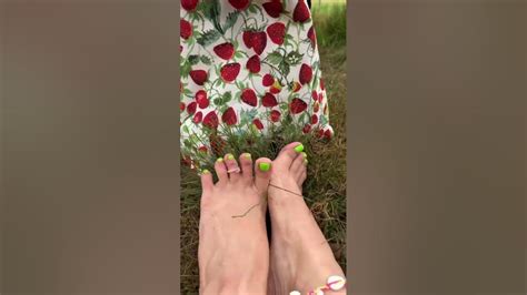Beautiful Day For Strawberry Picking Flip Flops Bare Feet Youtube