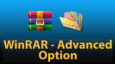 Winrar Extract Files Advanced Option Youtube