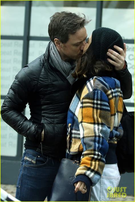 James Mcavoy And Girlfriend Lisa Liberati Pack On Pda In Rare Photos