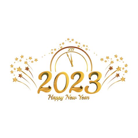 نص سنة جديدة سعيدة 2023 3d 2023 ذهب ثلاثي الأبعاد سنة جديدة سعيدة