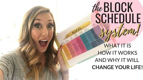 Home Scenery — The “block Schedule” System Life Changing