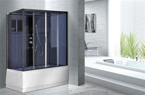 Professional 1700 X 850 Rectangular Shower Cabins Rectangular Shower
