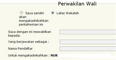 Cara daftar nikah online sudah tersedia. Cara Isi Borang Nikah Online Selangor