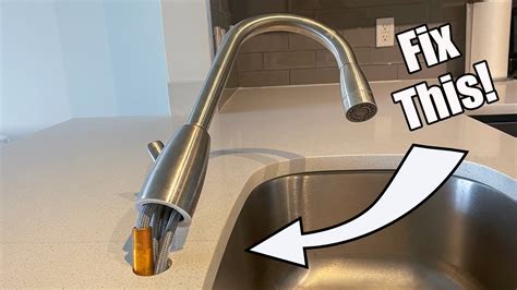 Fixing A Loose Kitchen Faucet Youtube