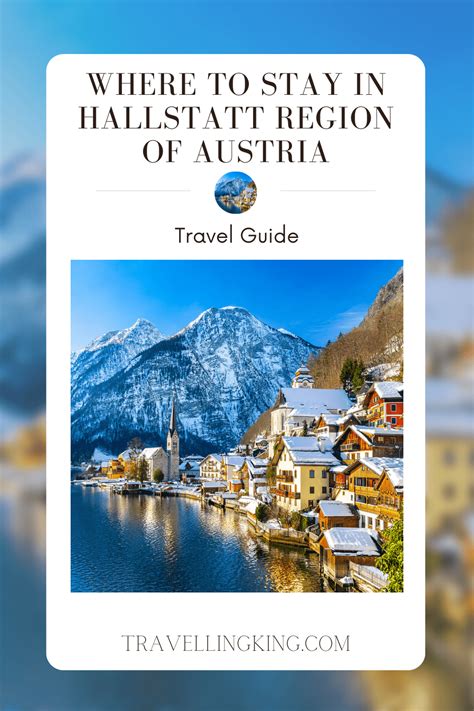 Where To Stay In Hallstatt Region Most Reliable Guide For