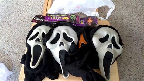 The Most Fantastic Screamghostface Mask Unboxing Ever Youtube