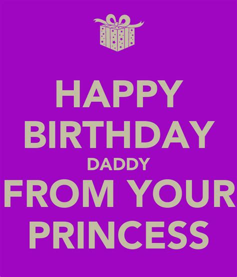 Cheers to health and happiness in the year ahead! HAPPY BIRTHDAY DADDY FROM YOUR PRINCESS Poster | ayli1984 ...