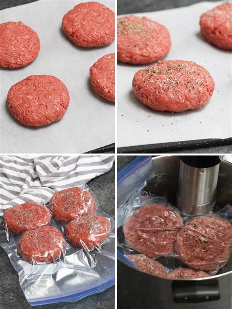 The Best Sous Vide Hamburger Perfect Burgers Every Time Sous Vide