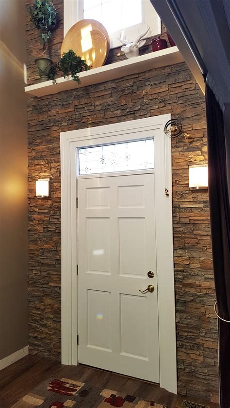 A Diy Accent Wall Adds Drama To A Doorway Barron Designs