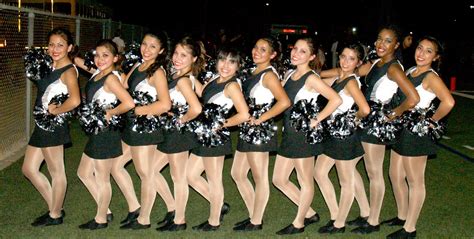 The South Hills High School Dance Team Are Ready For Their Performance