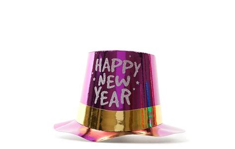 Happy New Year Hat Stock Photos Pictures And Royalty Free Images Istock