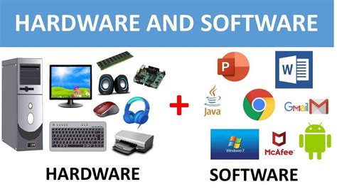 Computer Hardware Software And Its Types Class 5 Computer Day 7 And