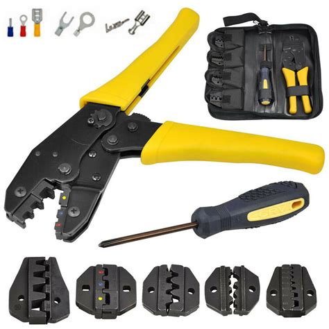 Better electrical hand tools, such as wire cutters and linesman pliers, have insulated handles to help. Electrical Wire Connector Terminal Crimping Tool Wire Crimper 0.5 -35 mm² AWG | eBay