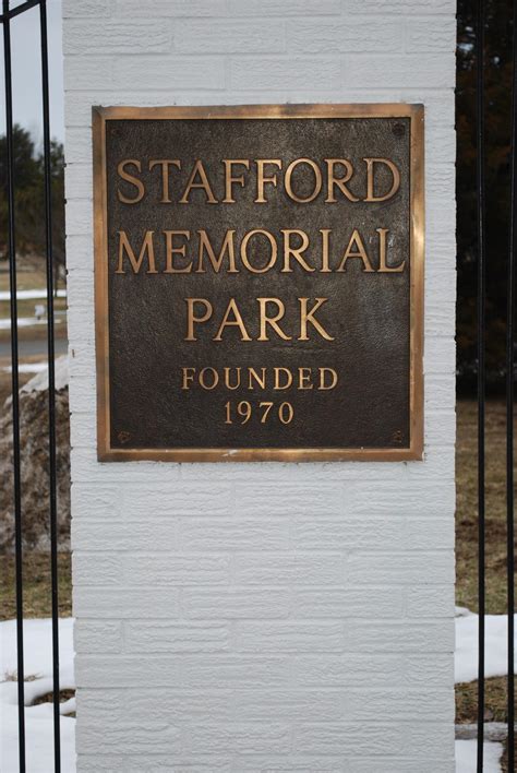 Stafford Memorial Park Stafford Va