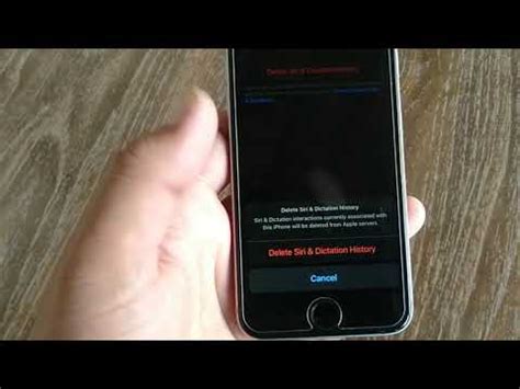 How To Delete Your Siri History On IOS 14 YouTube