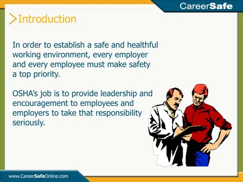 Ppt Introduction To Osha Powerpoint Presentation Free Download Id