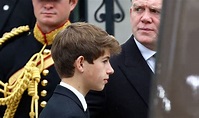 James, Viscount Severn, attends Queen’s funeral with Royal Family ...