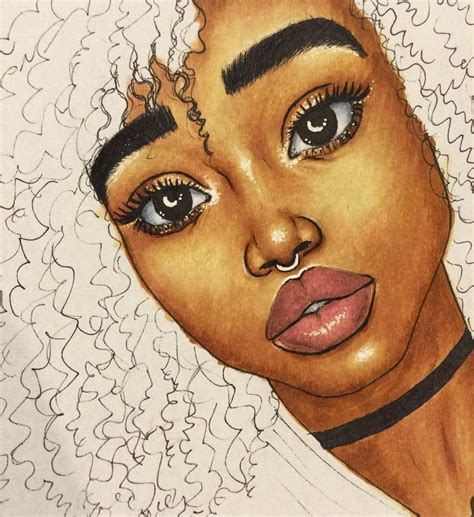 See This Instagram Photo By Emzdrawings 285k Likes Black Girl Art