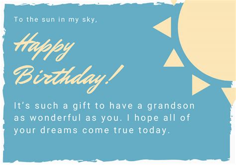 101 Unique Happy Birthday Grandson Messages And Quotes
