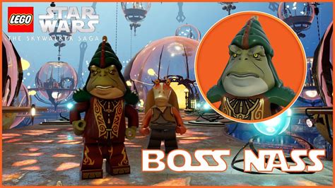 Lego Star Wars The Skywalker Saga Boss Nass Unlock And Gameplay Youtube