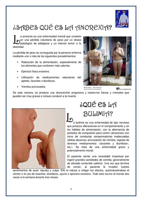 Folleto Prevencion Anorexia Y Bulimia By Margarita María Orozco Patiño Issuu