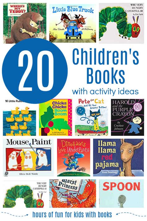 20 Picture Books And Activities For Hours Of Fun The Educators Spin