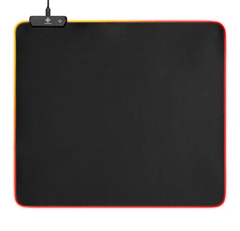 RGB Mousepad, 45x40cm with 3 RGB modes | deltacogaming