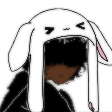 Bunny Matching Pfp In Black Anime Characters Girl Cartoon Images
