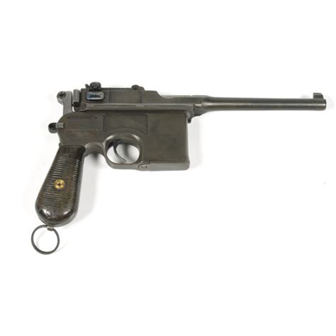 Antique Broomhandle Mauser C96 Semi Automatic Pistol Auctions And Price