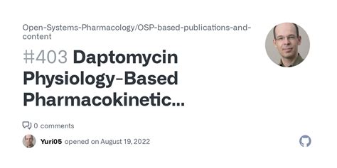 Daptomycin Physiology Based Pharmacokinetic Modeling To Predict Drug