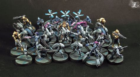 Lirieleth Painting Studio Corvus Belli Infinity Aleph Army Sf Games