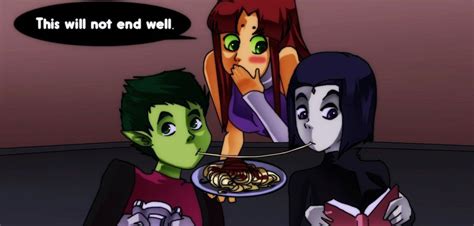 Spaghetti Prize Art By Ceshira On Deviantart Teen Titans Love Original Teen Titans Teen