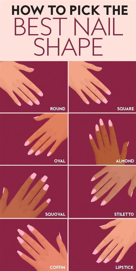 how to pick the best nail shape for you artofit