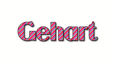 Gehart Logotipo Ferramenta De Design De Nome Grátis A Partir De Texto