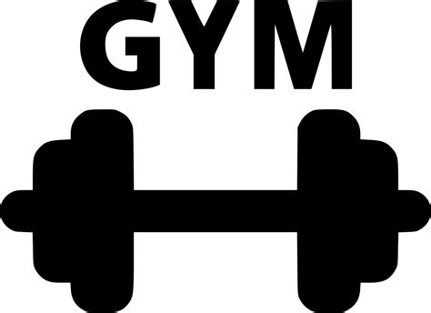 Logo Clipart Gym Logo Gym Transparent Free For Download On