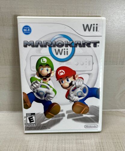 Mario Kart Wii Nintendo Wii 2008 Complete In Box Game Manual
