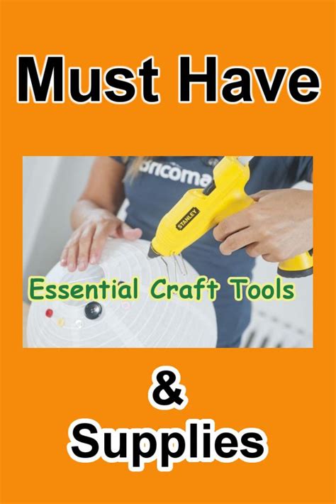 Must Have Essential Craft Tools Diy Home Decor