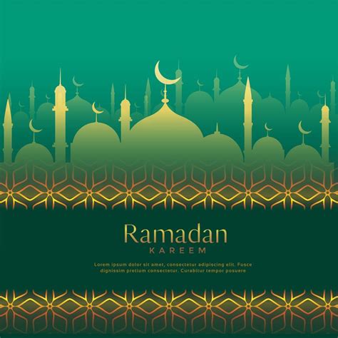 ramadan kareem awesome vector background - Download Free Vector Art