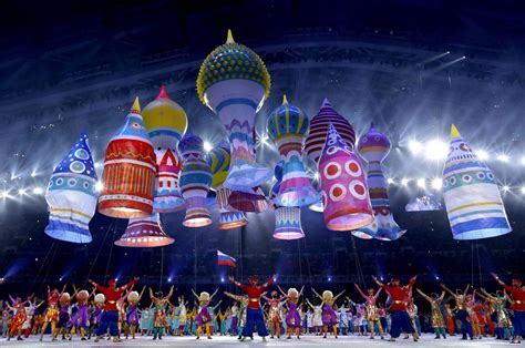 One Big Party In Sochi Opening Ceremony Performances