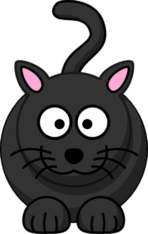 Black Cat Small Eyes Clip Art At Vector Clip Art Online
