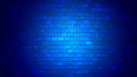 Dark Light Blue Brick Wall Hd Blue Aesthetic Wallpapers Hd Wallpapers