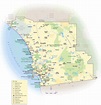 San Diego Ca County Map