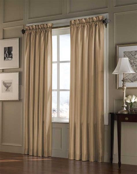 Beautiful Curtain Ideas For Large Window As Room Décor Beautiful Cream